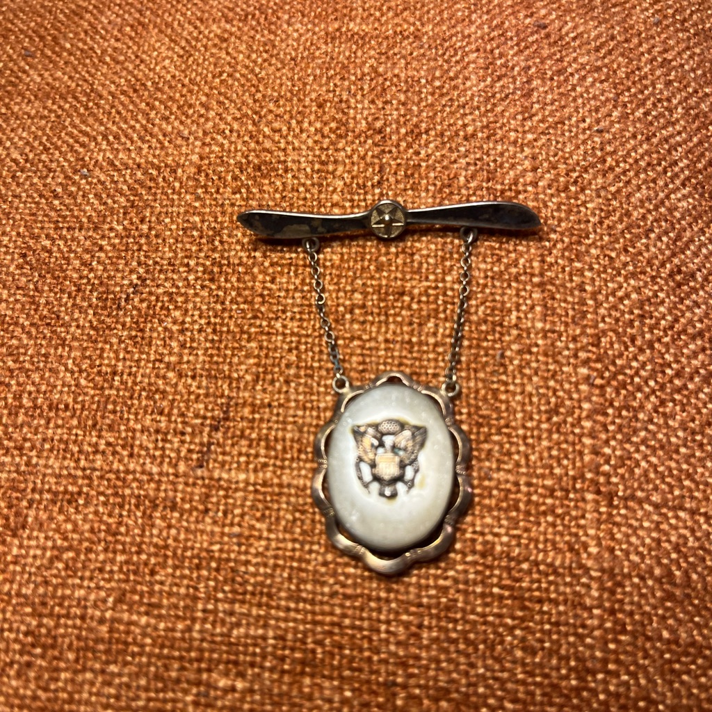 Vintage Us World War Ii Sweetheart, Pendant